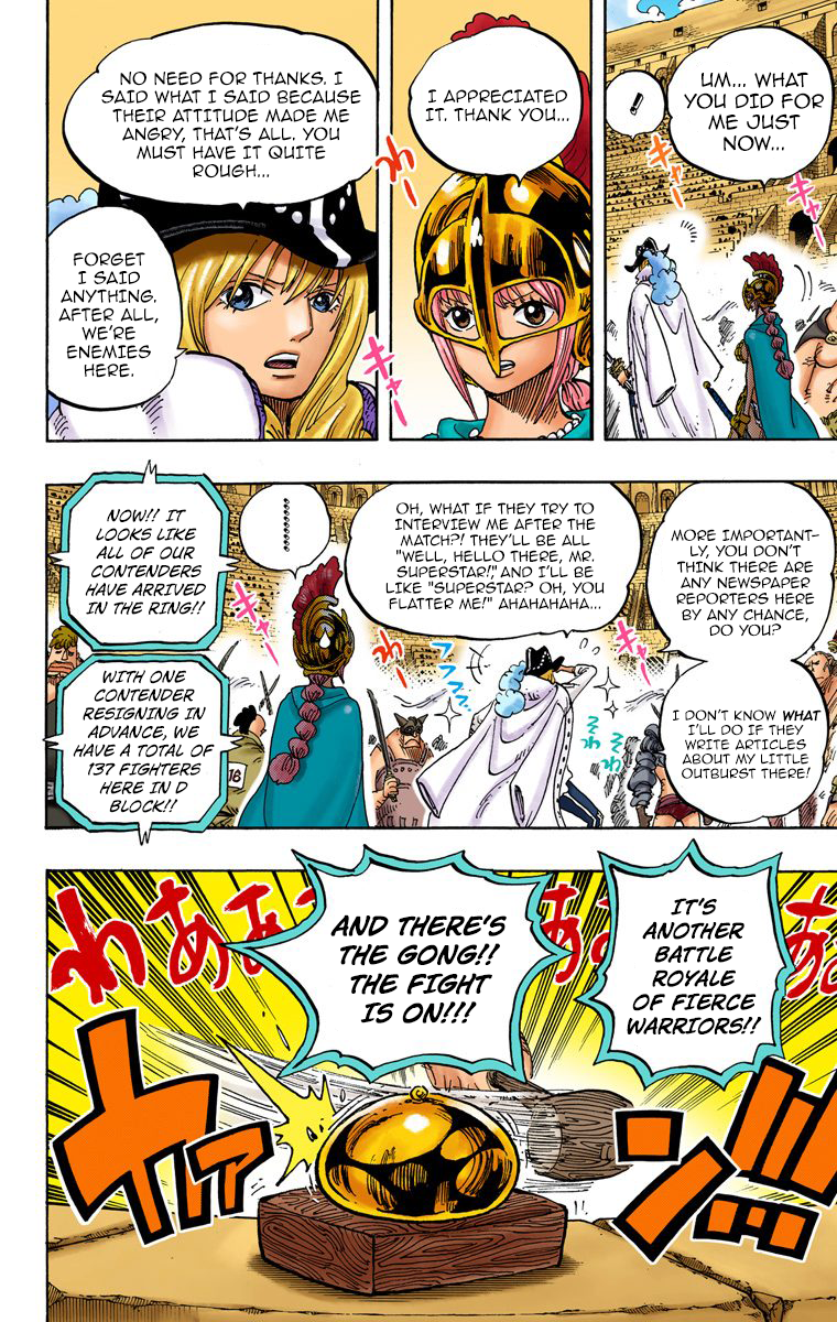 One Piece - Digital Colored Comics Chapter 722 14